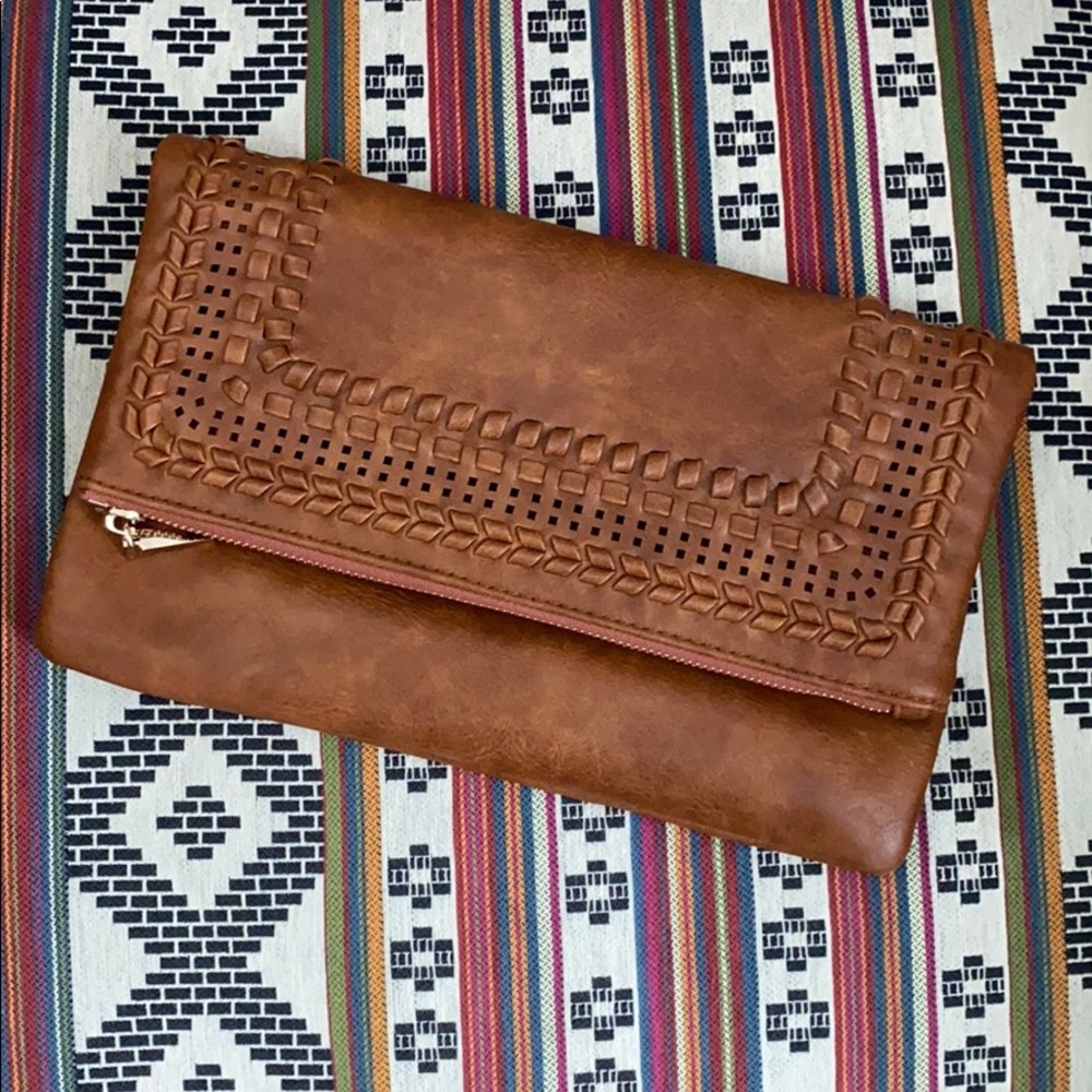 Vegan Leather Clutch